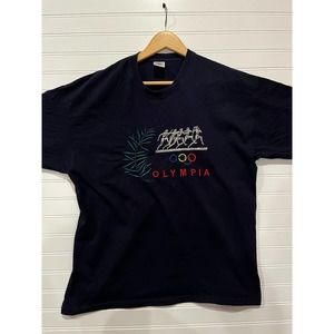 Vintage 90s Olympus embroidered tee